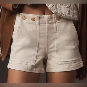 Anthropologie Pilcro Kit Utility shorts